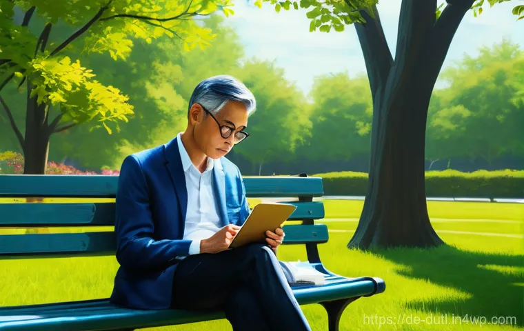 디지털 주의력 관리의 실수와 교훈 - **Prompt:** A person in their late twenties, wearing comfortable yet modest everyday clothing (jeans...