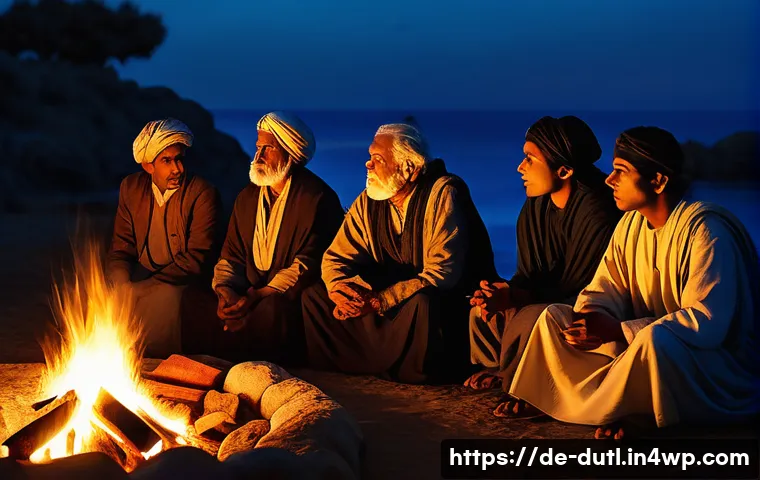 디지털 주의력 관리의 역사적 배경 - **Prompt 1: The Dawn of Focused Listening**
"A group of diverse individuals, dressed in simple, ...